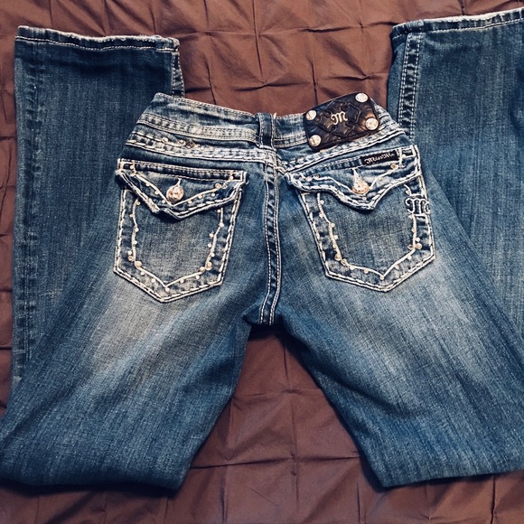 Women’s/Juniors Miss Me Bootcut Jeans 25 Short - Picture 3 of 4
